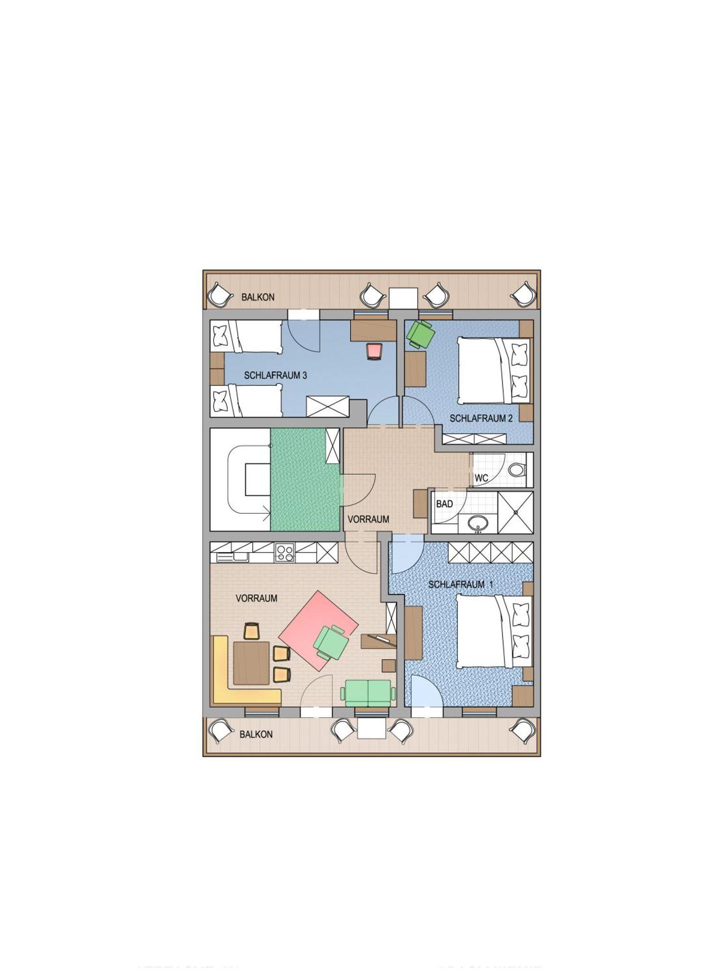 Appartement Scheibling Sankt Wolfgang im Salzkammergut Quarto foto